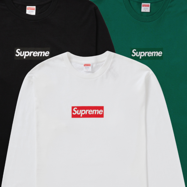 Áo Supreme Box Logo LS Tee 'White' SUP-BOLLTWH - Ảnh 3
