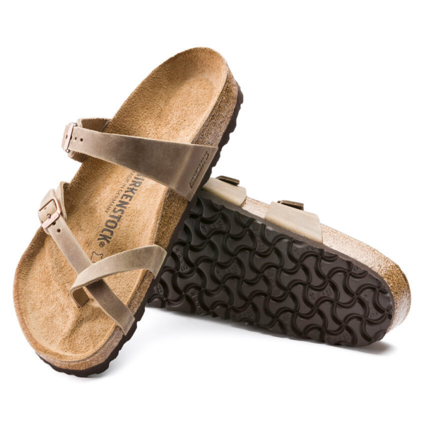 Dep Birkenstock Mayari Oiled Leather 'Tobacco Brown' 1011433