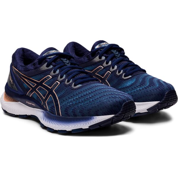 Giày ASICS Wmns Gel Nimbus 22 'Grey Floss Peacoat' 1012A587-401 - Ảnh 2