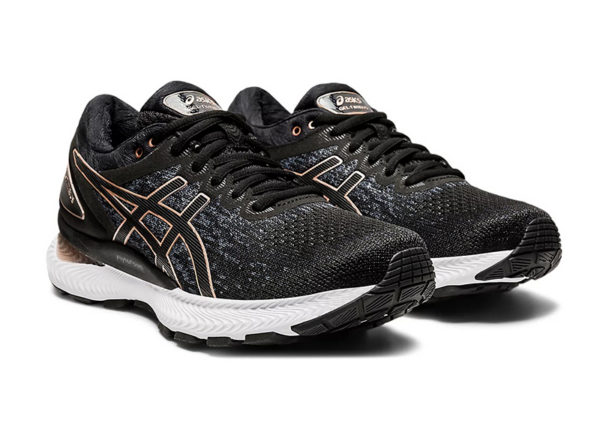 Giày Asics Wmns Gel Nimbus 22 Knit 'Black' 1012A678-001 - Ảnh 3