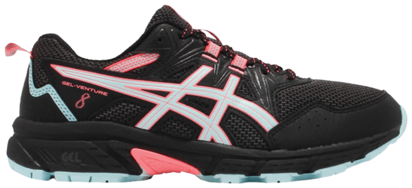 Giày Asics Wmns Gel Venture 8 Wide 'Black Clear Blue' 1012A706-008