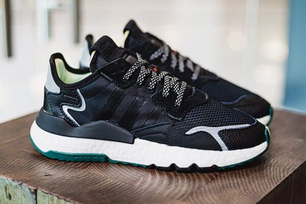 Giày 3M x Adidas Wmns Nite Jogger 'Carbon' EE5914 - Ảnh 6
