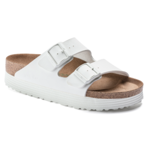Dep Birkenstock Arizona Platform 'Vegan White' 1018581