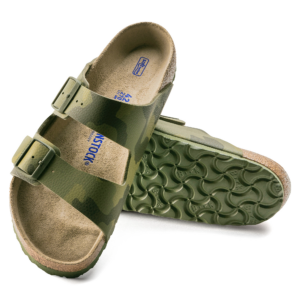 Dep Birkenstock Arizona Soft Footbed Birko Flor 'Camo Green' 1019597