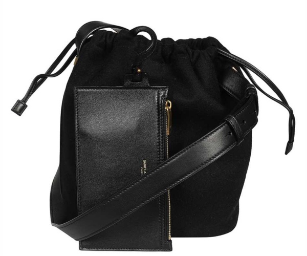 Tui Saint Laurent Rive Gauche Embroidered 'Black' 710261-FAAJ6-1055