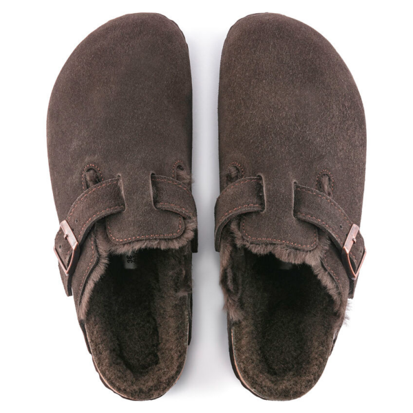 Dep Birkenstock Boston 'Shearling Mocha' 1020529