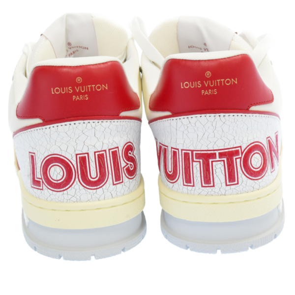 Giày Louis Vuitton LV Trainers 2021 'Red Royal' 1A98VI - Ảnh 3