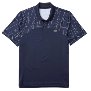 Áo Lacoste Men's SPORT x Novak Djokovic Breathable Blue Polo Shirt DH4782-525