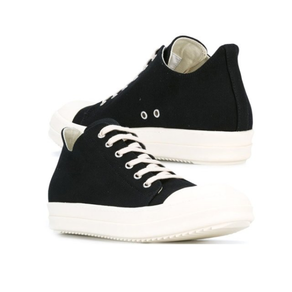 Giày Rick Owens DRKSHDW Low Black DS18S3802 - Ảnh 5