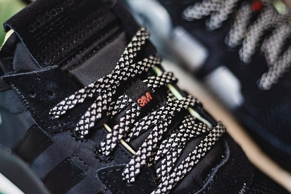 Giày 3M x Adidas Wmns Nite Jogger 'Carbon' EE5914 - Ảnh 7