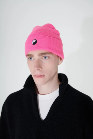 Mu Stussy x Our Legacy Work Shop Yin Yang Beanie 'Fucshia'