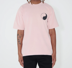 Ao Stussy x Our Legacy Work Shop Yin Yang Pigment Dyed Tee 'Blush'