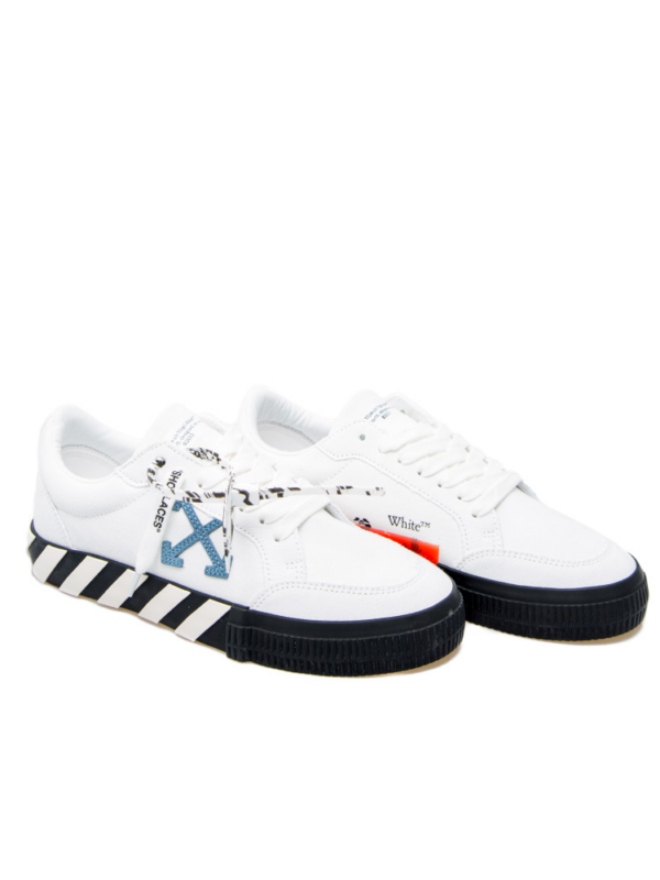 Giày Off-White Vulc Sneaker Low 'White Light Blue' OMIA085R21FAB002-0140 - Ảnh 4
