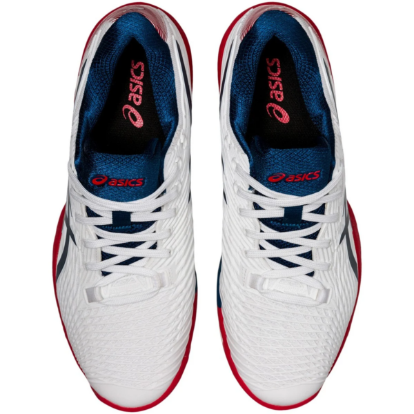Giày Tennis Asics Solution Speed FF 2 'White Mako Blue' 1041A182-101 - Ảnh 3