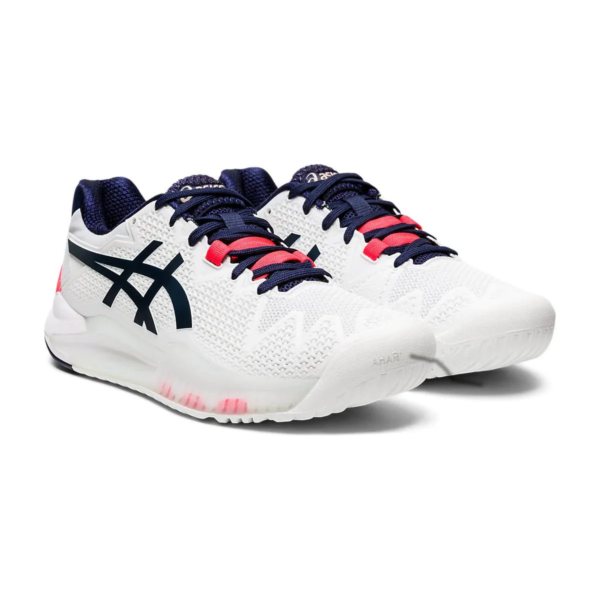 Giày Tennis Asics Wmns Gel Resolution 8 'White Peacoat' 1042A072-103 - Ảnh 6