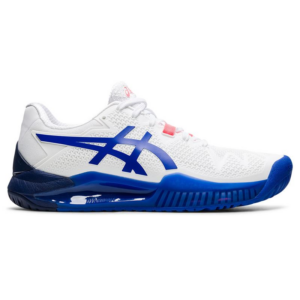 Alternative view of Giày Tennis Asics Gel Resolution 8 Wide 'White Blue' 1042A097-107