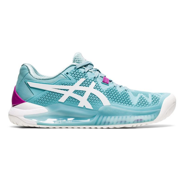 Giày Tennis Asics Wmns Gel Resolution 8 Wide 'Smoke Blue' 1042A097-403 - Ảnh 2