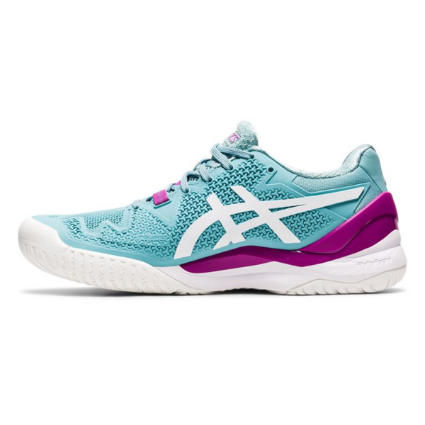 Giày Tennis Asics Wmns Gel Resolution 8 Wide 'Smoke Blue' 1042A097-403 - Ảnh 3