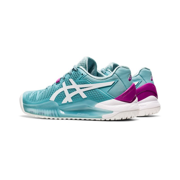 Giày Tennis Asics Wmns Gel Resolution 8 Wide 'Smoke Blue' 1042A097-403 - Ảnh 4