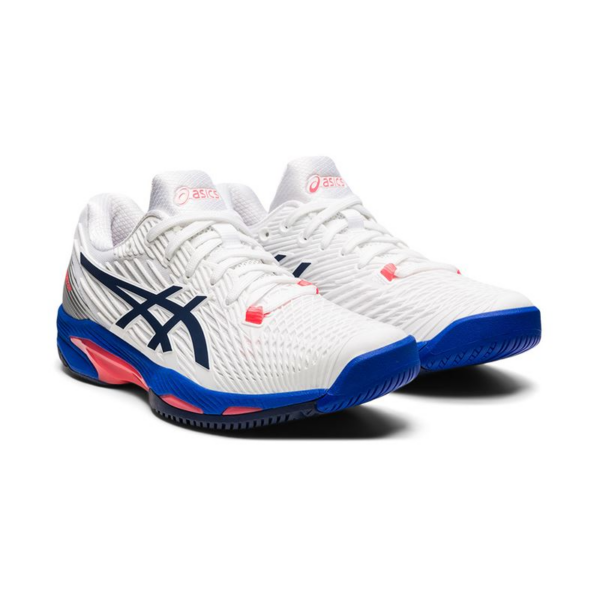 Giày Tennis Asics Wmns Solution Speed FF 2 'White Peacoat' 1042A136-102 - Ảnh 2