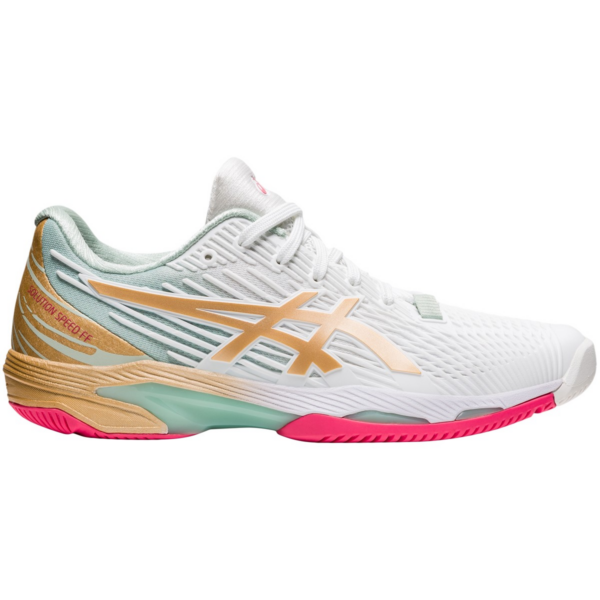 Giày Tennis Asics Wmns Solution Speed FF 2 LE 'White Champagne' 1042A142-100 - Ảnh 2