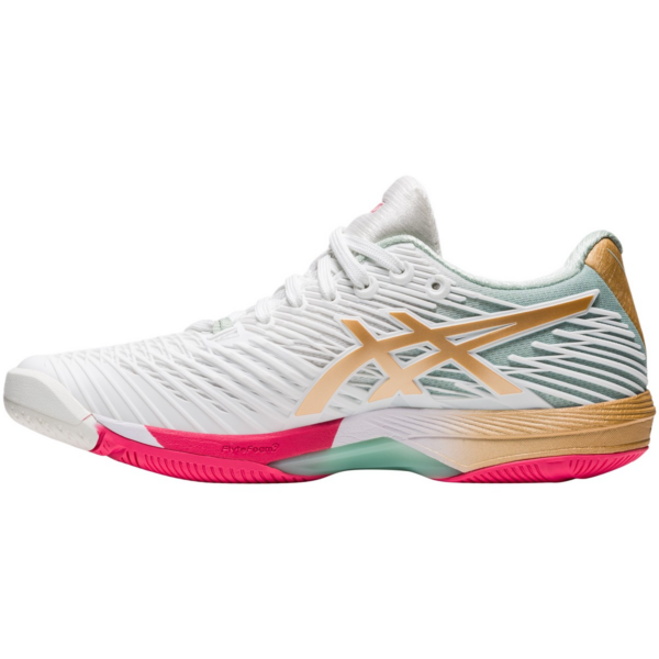Giày Tennis Asics Wmns Solution Speed FF 2 LE 'White Champagne' 1042A142-100 - Ảnh 3