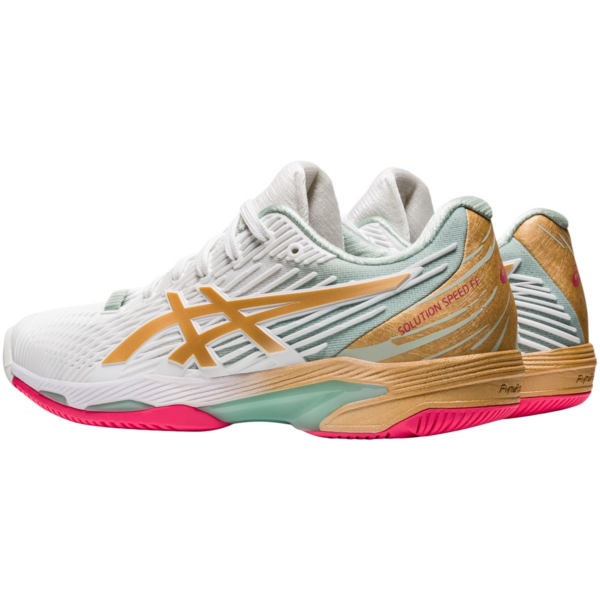 Giày Tennis Asics Wmns Solution Speed FF 2 LE 'White Champagne' 1042A142-100 - Ảnh 5