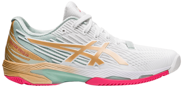 Giày Tennis Asics Wmns Solution Speed FF 2 LE 'White Champagne' 1042A142-100