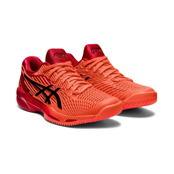 Giày Tennis Asics Solution Speed FF 2 'Red Eclipse Black' 1042A181-701 - Ảnh 3
