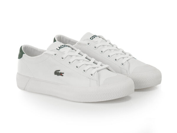 Giày Lacoste Gripshot 0120 1 CFA Leather White Green 740CFA0002-1R5 - Ảnh 5