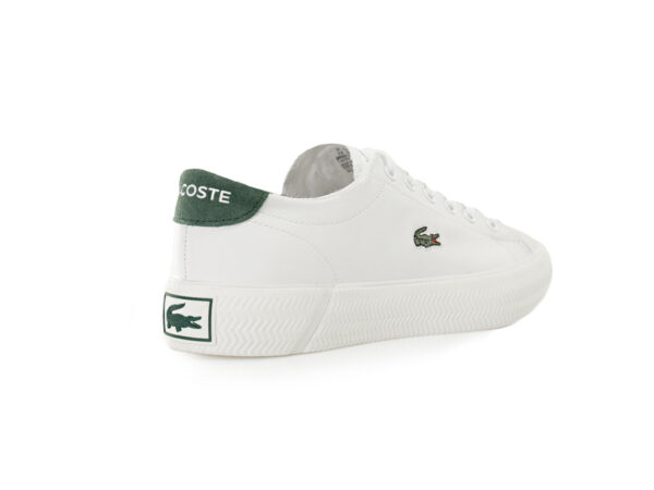Giày Lacoste Gripshot 0120 1 CFA Leather White Green 740CFA0002-1R5 - Ảnh 2