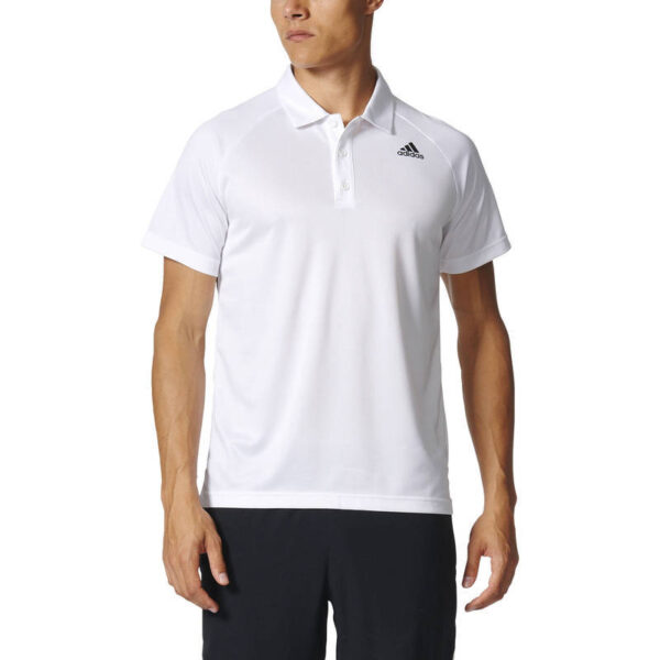 Áo Adidas Men D2M POLO Climalite Shirts Soccer Jersey White GYM Tee Shirt BK2594 - Ảnh 5