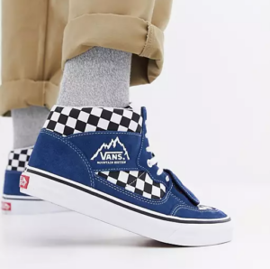 Giay Vans Mountain Checkerboard 'Blue' VN0A3TKGU9H