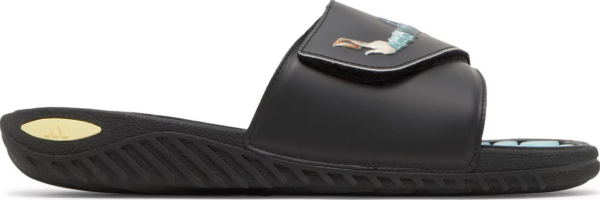 Dep Adidas Yu-Gi-Oh x Reptossage Slide 'Blue Eyes White Dragon' HQ4276