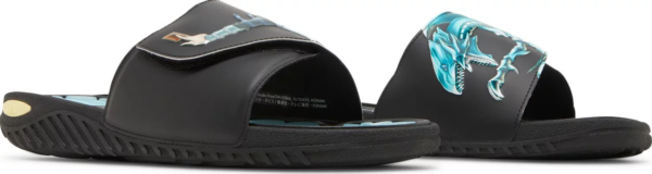 Dep Adidas Yu-Gi-Oh x Reptossage Slide 'Blue Eyes White Dragon' HQ4276