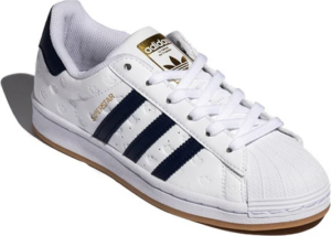 Alternative view of Giày Adidas Superstar 'Debossed Trefoils Navy Gum' FX4045
