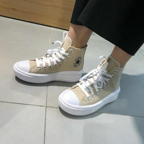 Giày Converse Wmns Chuck Taylor All Star High Move 'Farro' 568794C - Ảnh 5
