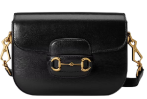 Túi Gucci Horsebit 1955 Mini Black Leather 658574-18YSG-1060