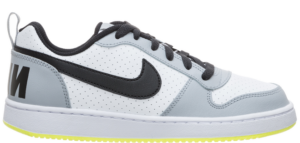 Giày Nike Court Borough Low White Black Wolf Grey (GS) 839985-104