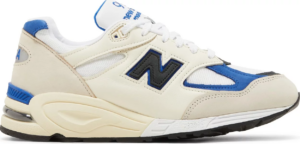Giay New Balance Teddy Santis x 990v2 Made in USA 'White Blue' M990WB2