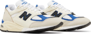 Giay New Balance Teddy Santis x 990v2 Made in USA 'White Blue' M990WB2