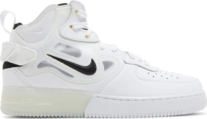Giày Nike Air Force 1 Mid React '40th Anniversary White Black' DQ7668-100