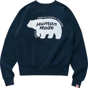 Ao Human Made Raglan Crewneck 'Navy' HM24CS019