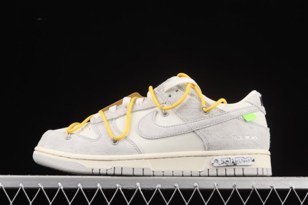 Giày Nike Off-White x Dunk Low 'Lot 39 Of 50' DJ0950-109 - Ảnh 5