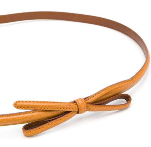 Alternative view of Thắt Lưng Prada Brown Bow Detail Skinny Belt 1CC156053F098L