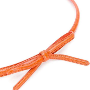 Alternative view of Thắt Lưng Prada Orange Bow Detail Skinny Belt 1CC156053F0011