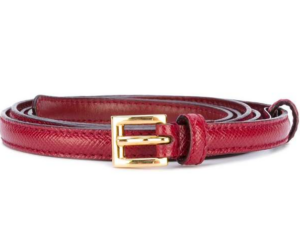Thắt Lưng Prada Red Saffiano Leather Belt 1C4067053F0041