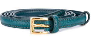 Thắt Lưng Prada Blue Saffiano Leather Belt 1C4067053F0077