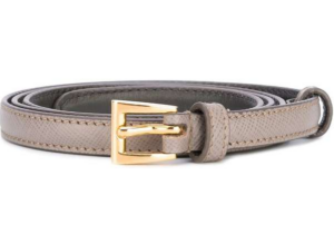 Thắt Lưng Prada Gray Saffiano Leather Belt 1C5711053F0572