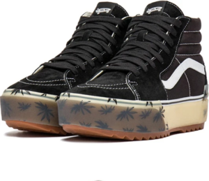 Giay Vans Sk8-Hi Stacked LX 'Palm Black' VN0A4U4DXA5